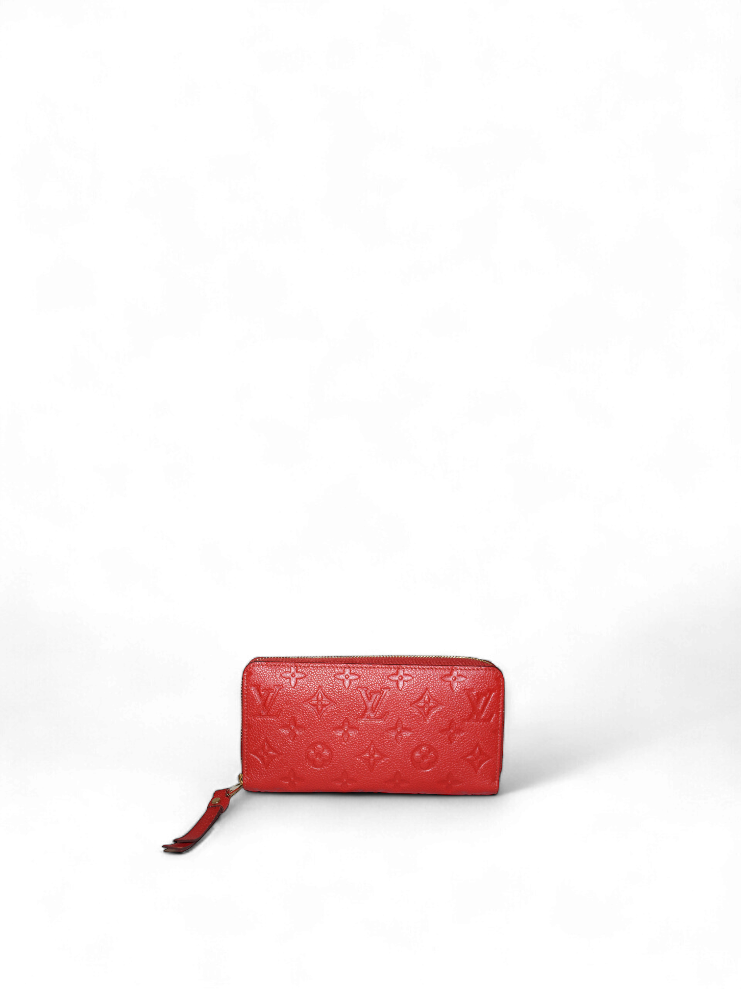 Monogram Empreinte red