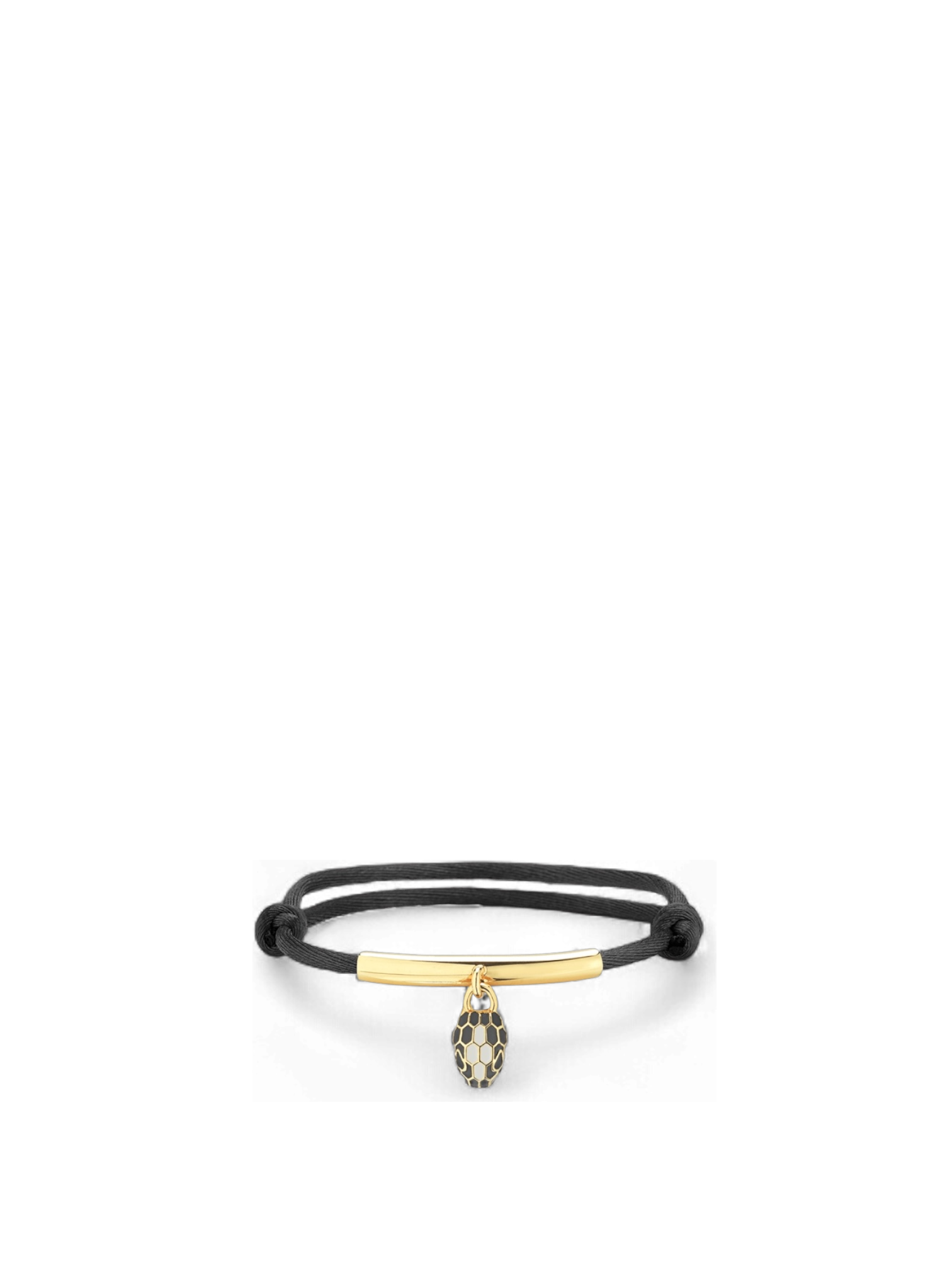 BULGARĮ BLACK THREAD BRACELET