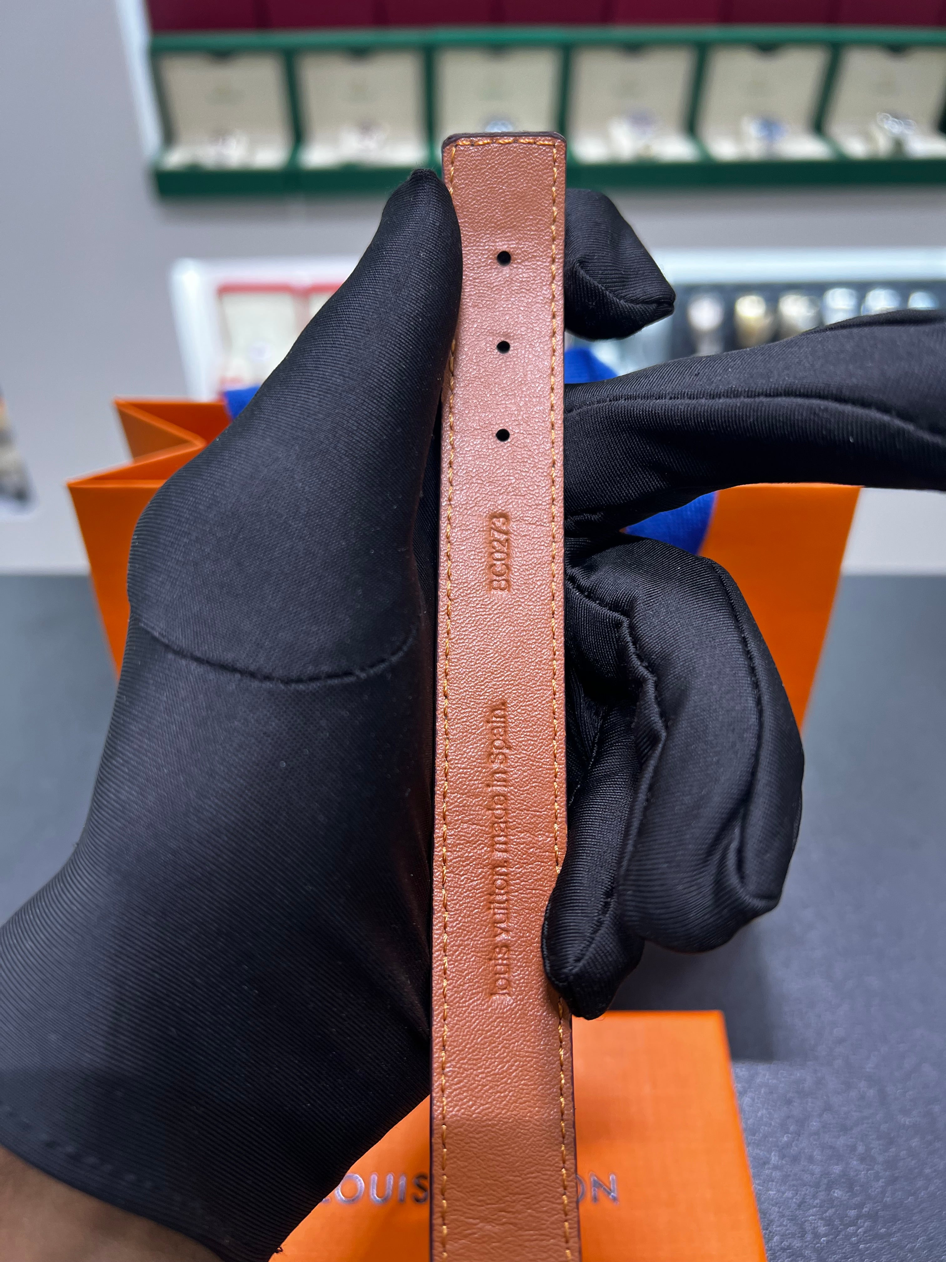 LV brown Wide bracelet