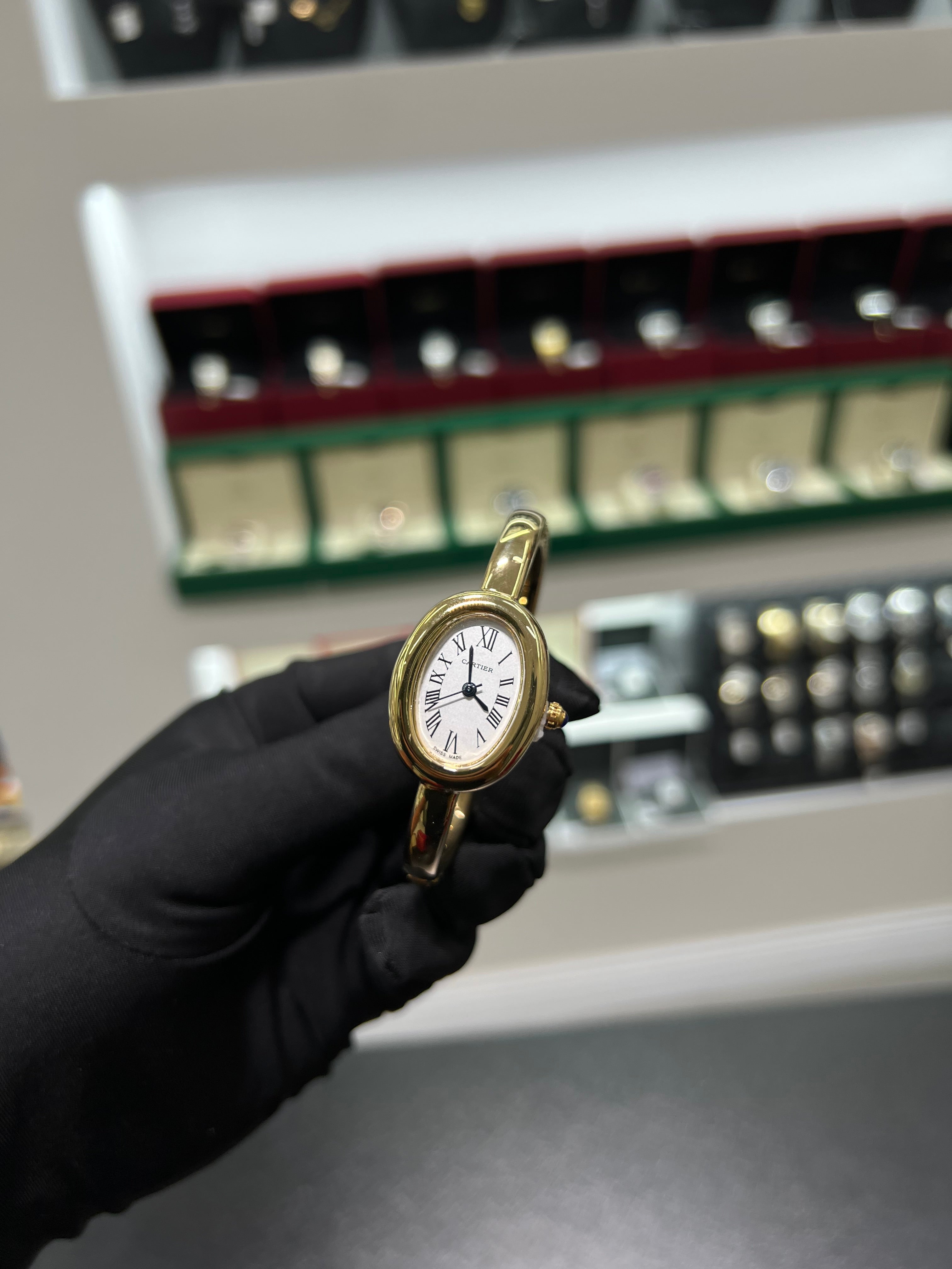 CARTIĖR BAIGNOIRĖ GOLD STEEL