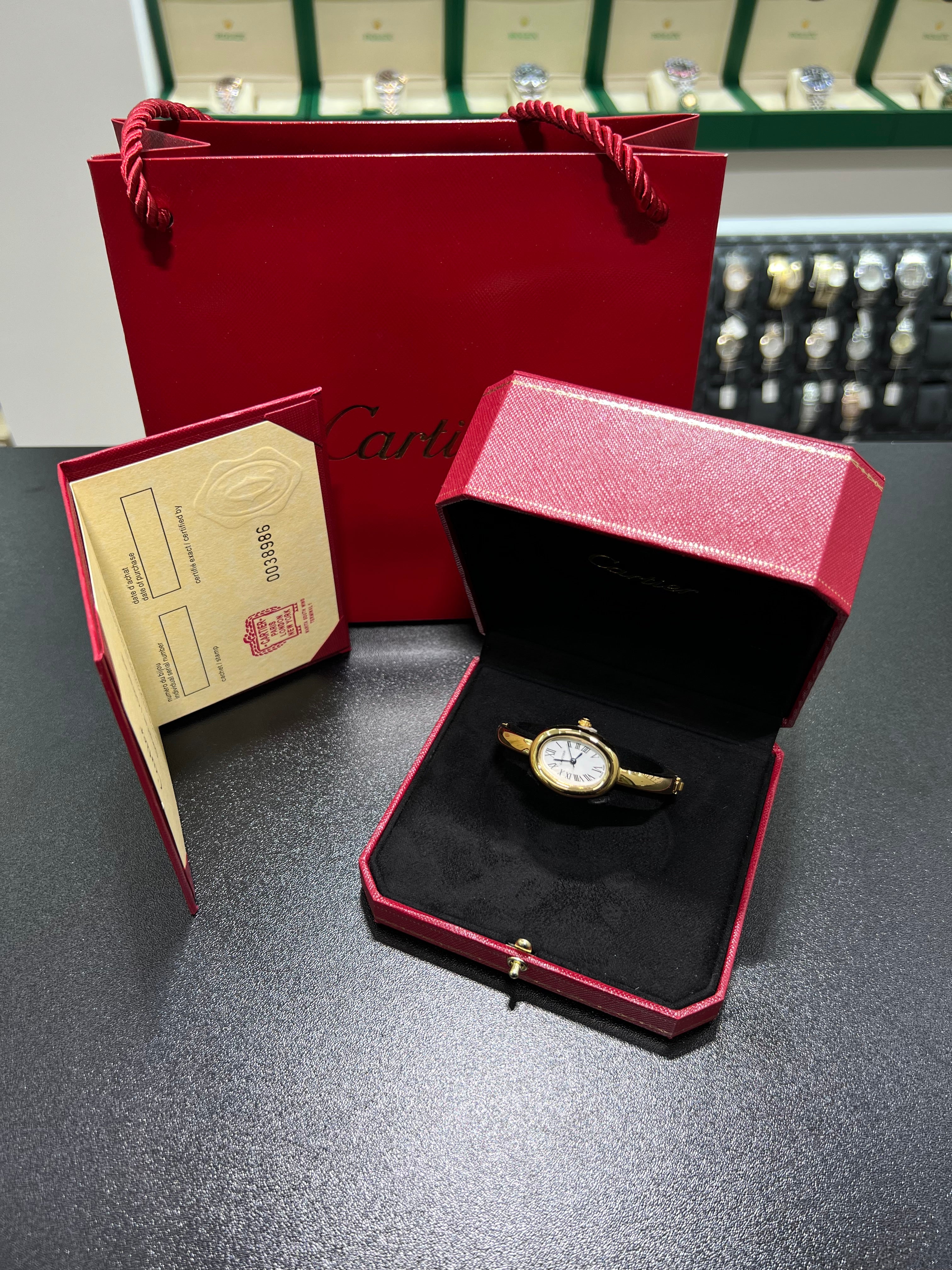 CARTIĖR BAIGNOIRĖ GOLD STEEL