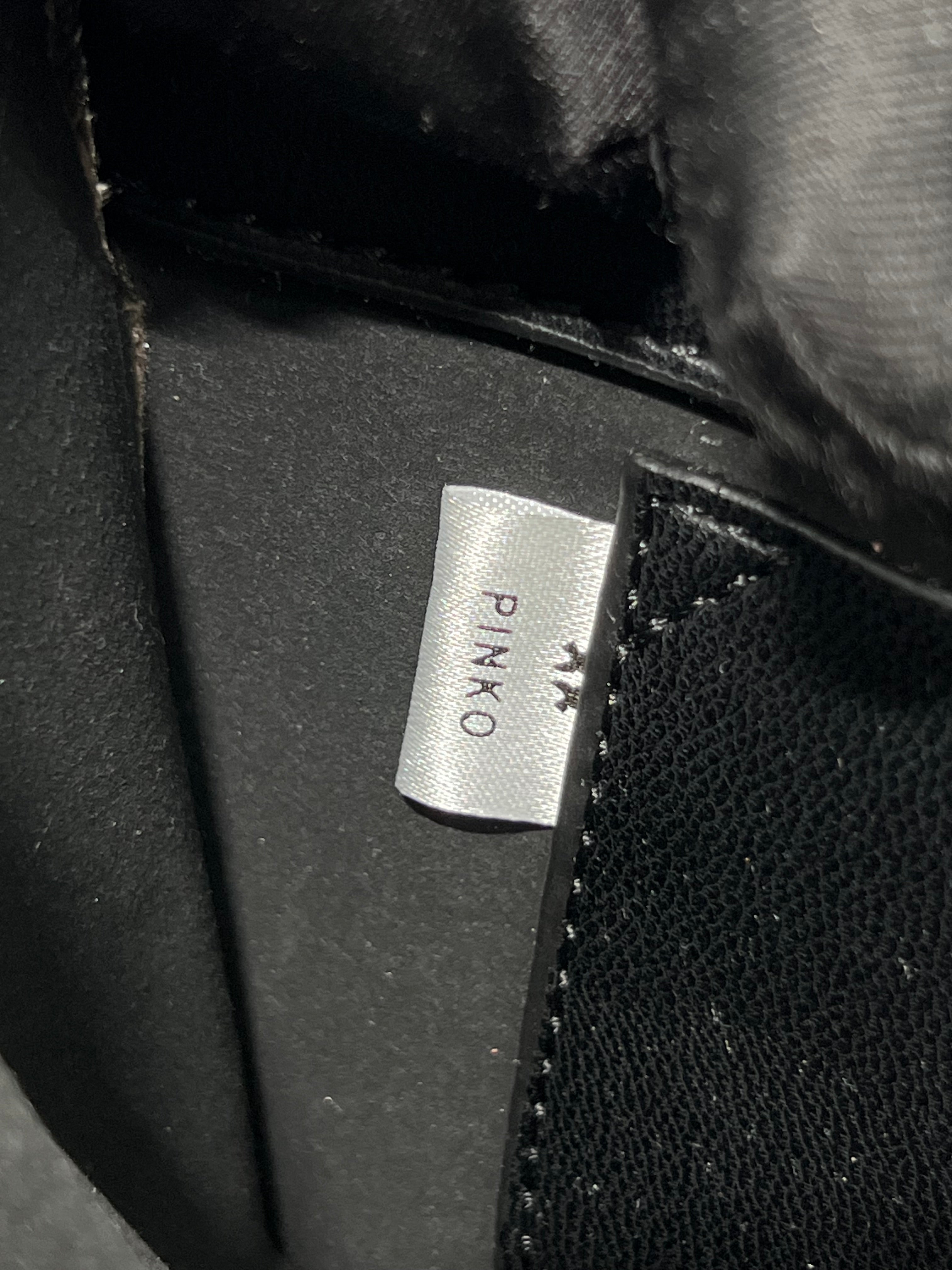 PINKŌ MINI LOVE BAG ONE CHEVRON