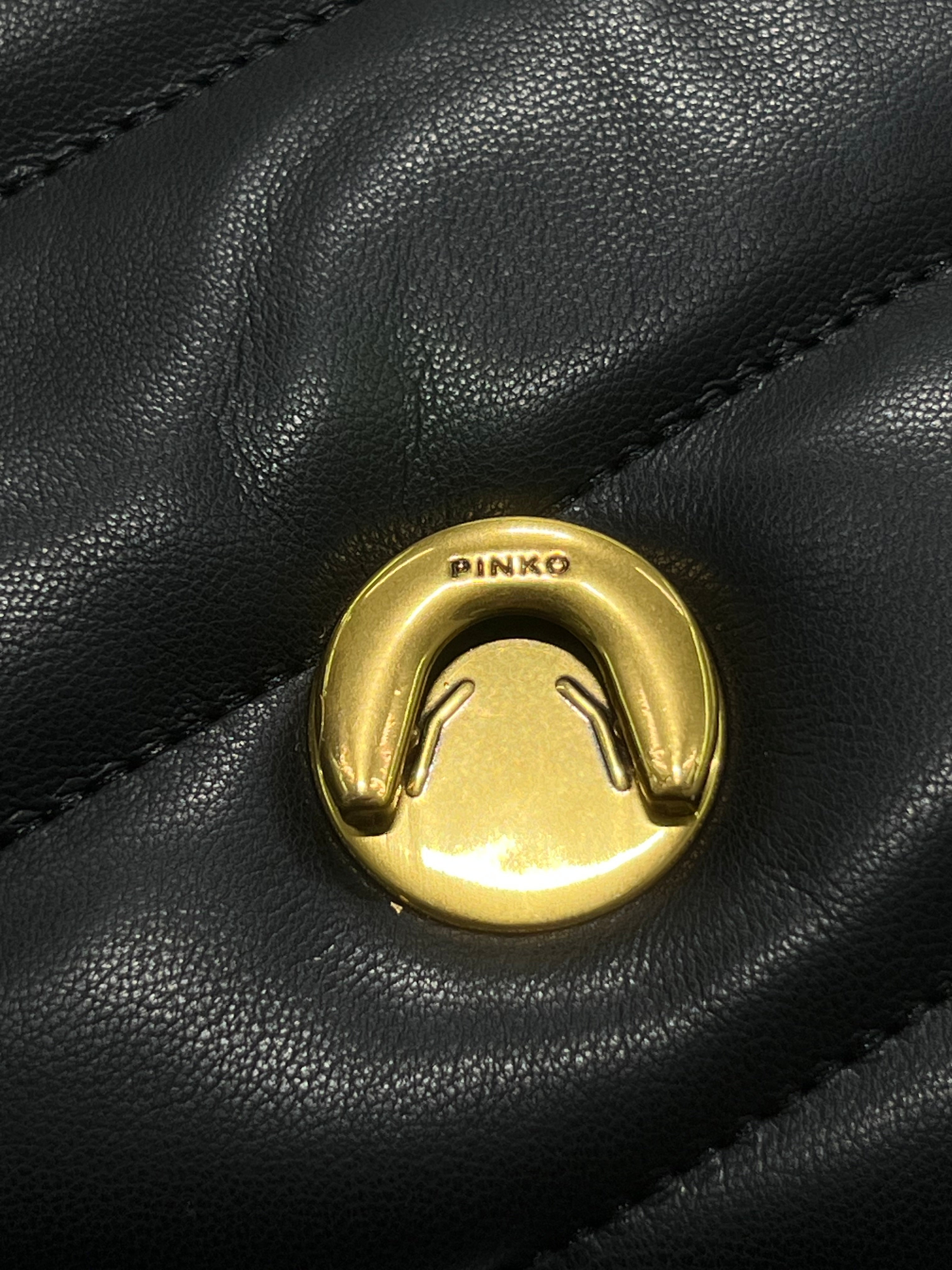 PINKŌ MINI LOVE BAG PUFF MAXI QUILT