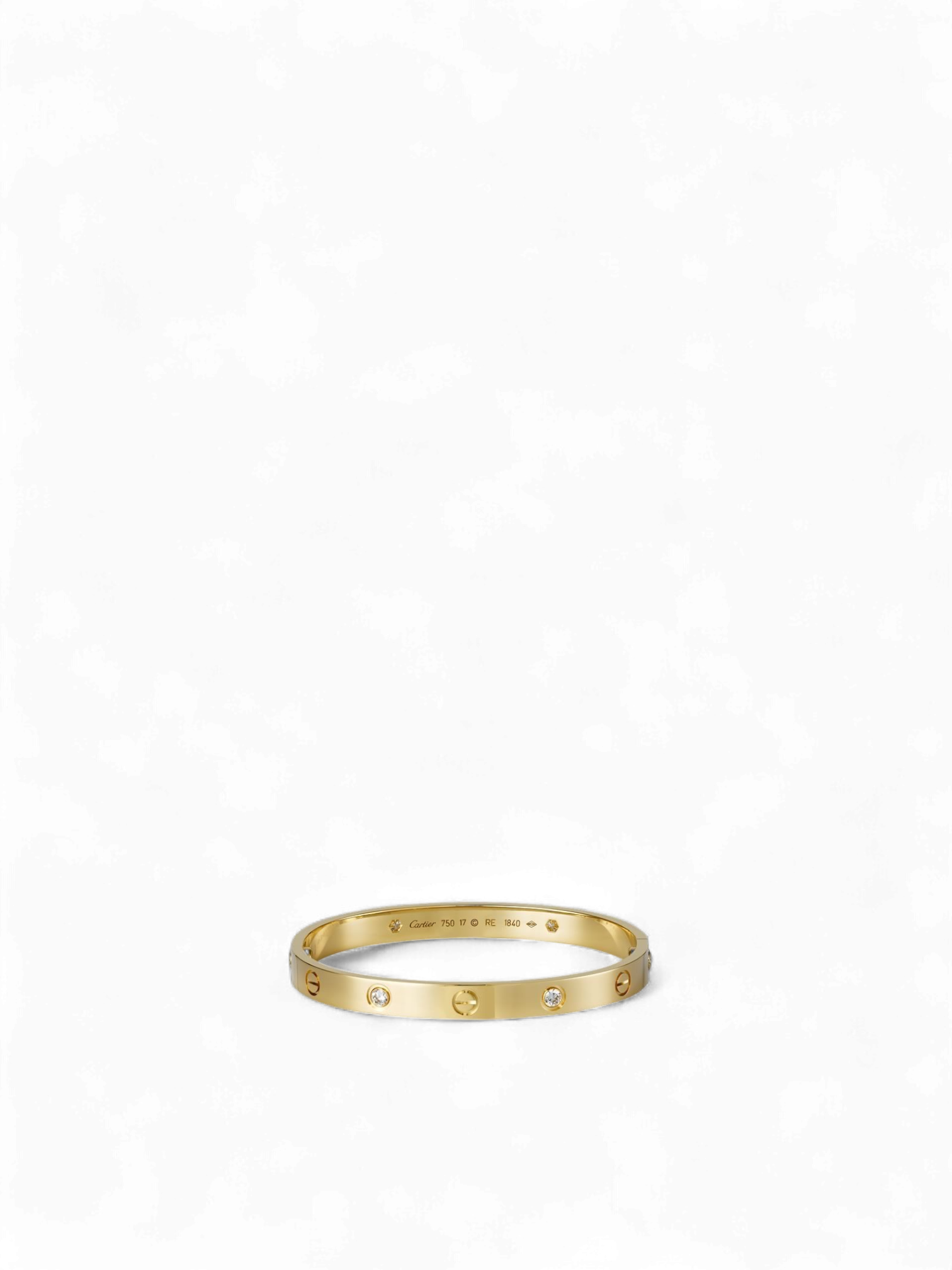 Bracelet Cartier LOVE en or, taille 16