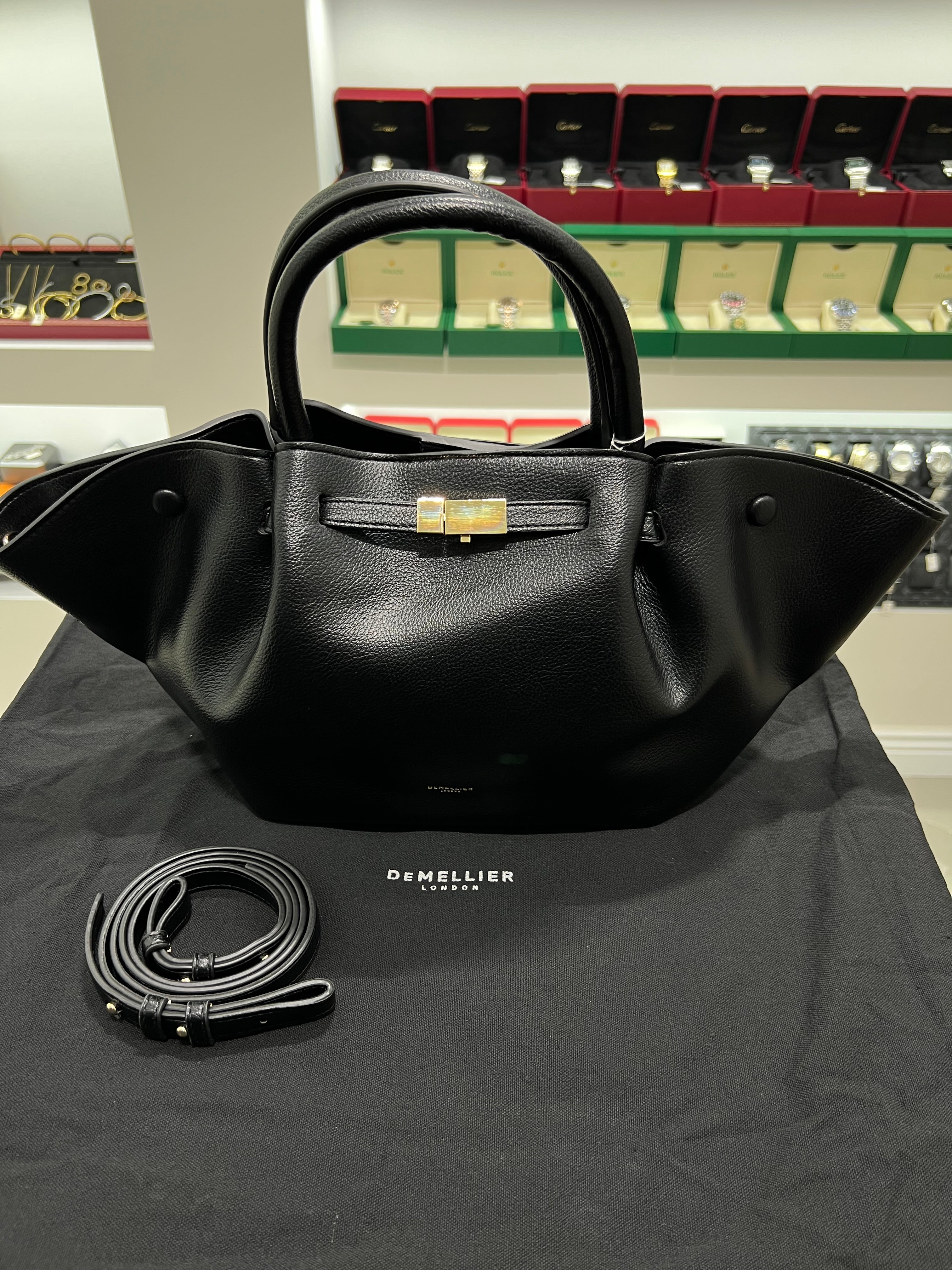 DEMELLIĖR NEW YORK, MEDIUM ,BLACK