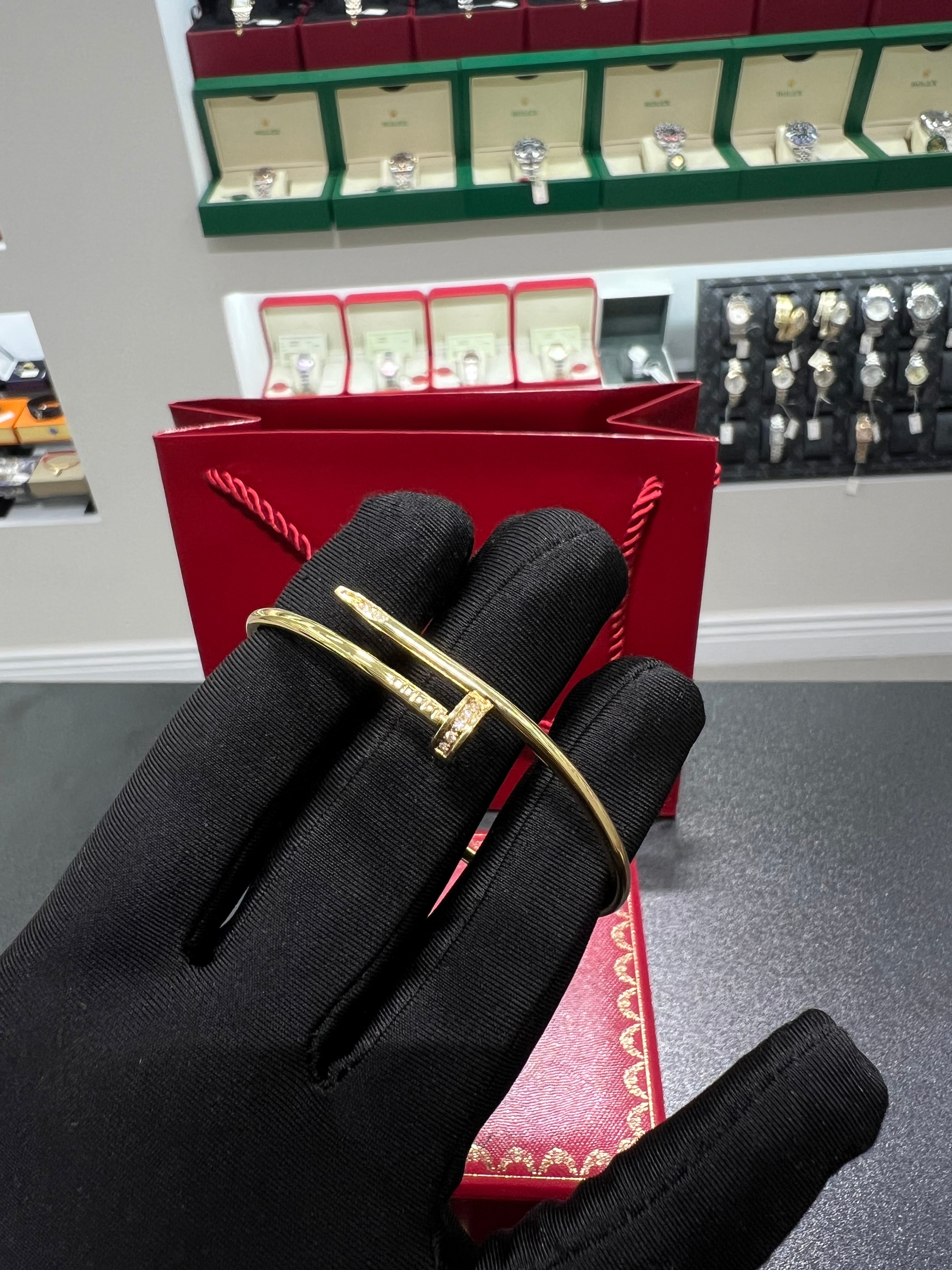 Juste un Clou bracelet fin, petite taille