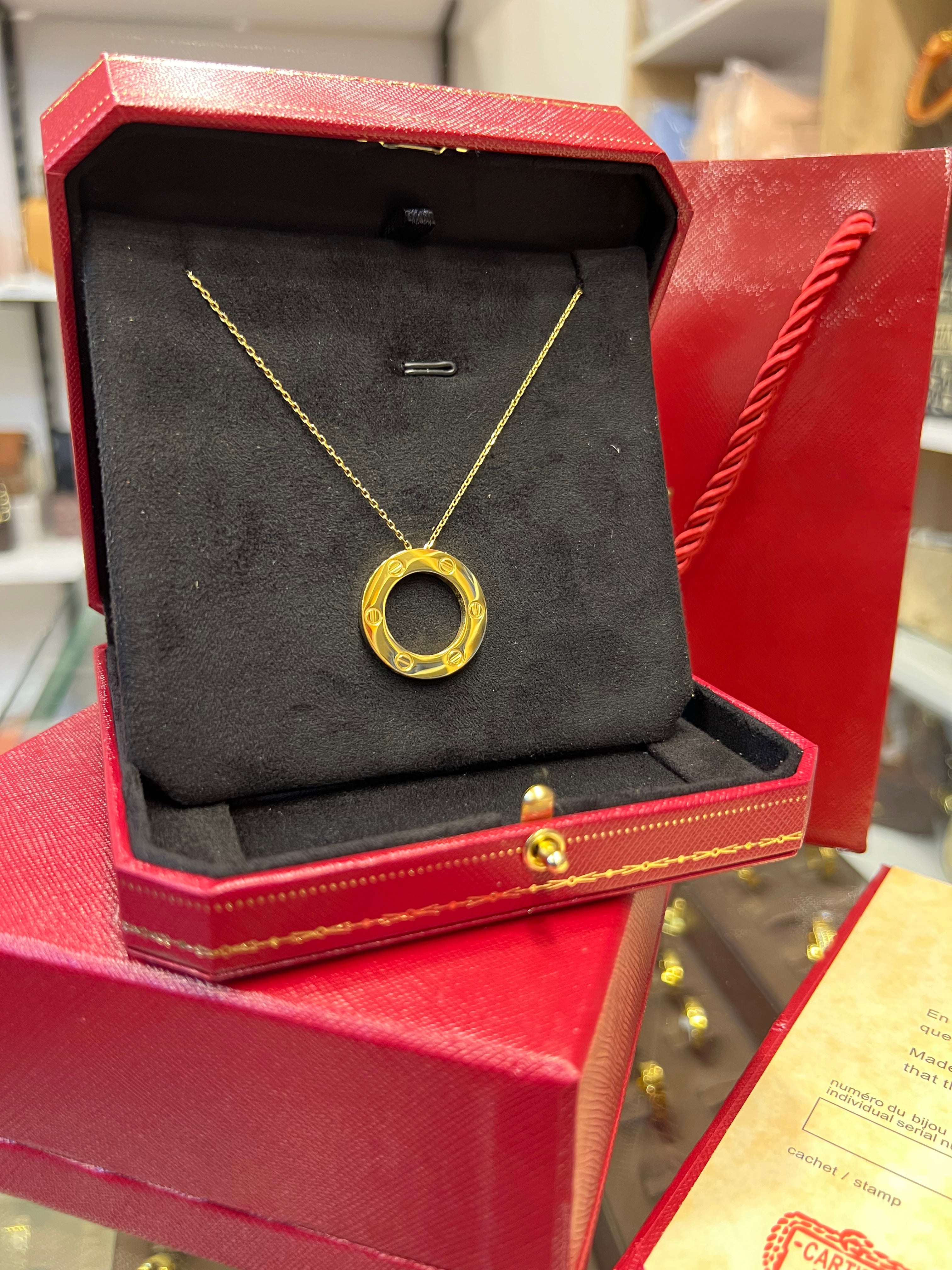 CARTIER LOVE PENDANT Necklace