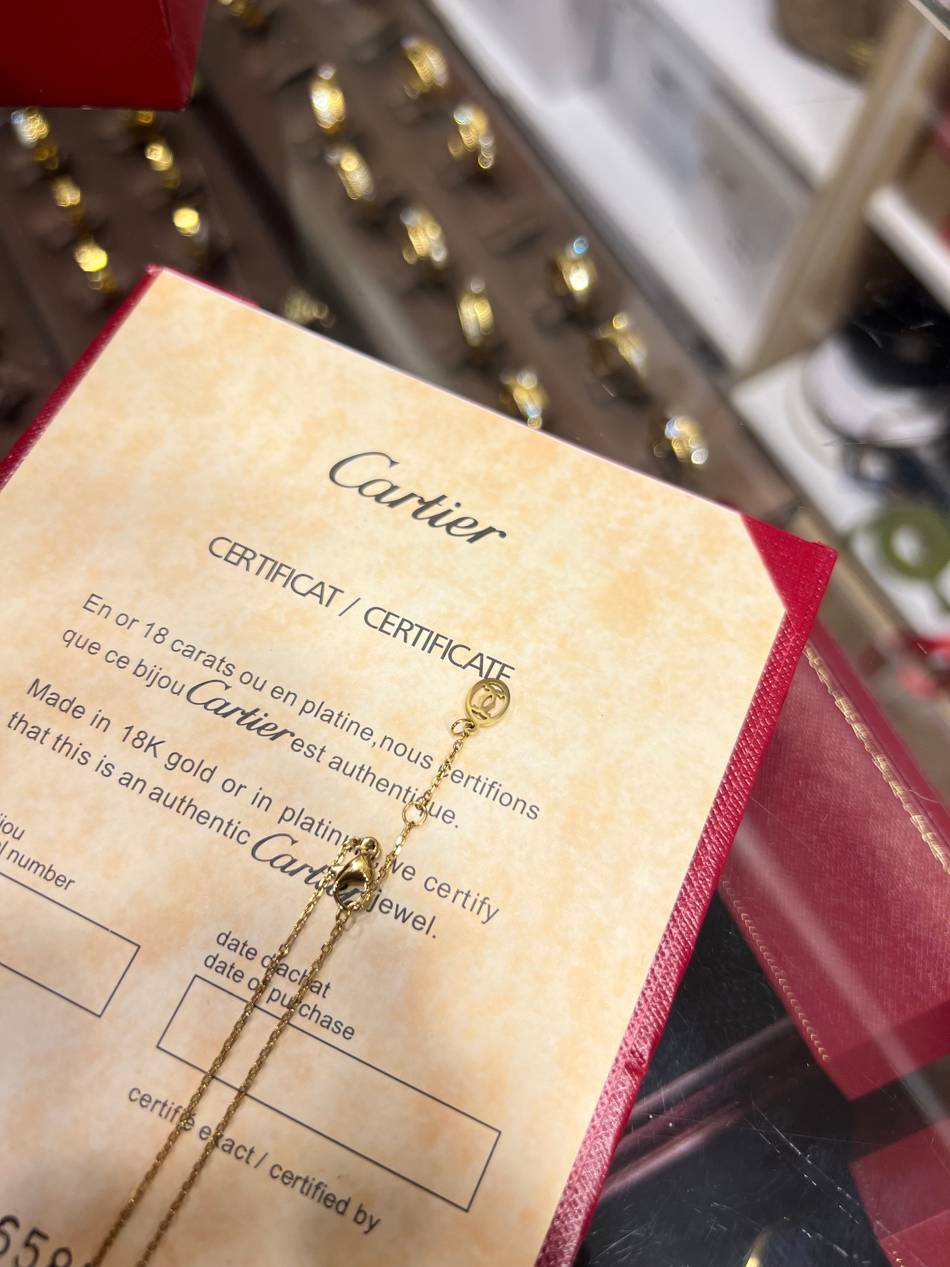 CARTIER LOVE PENDANT Necklace