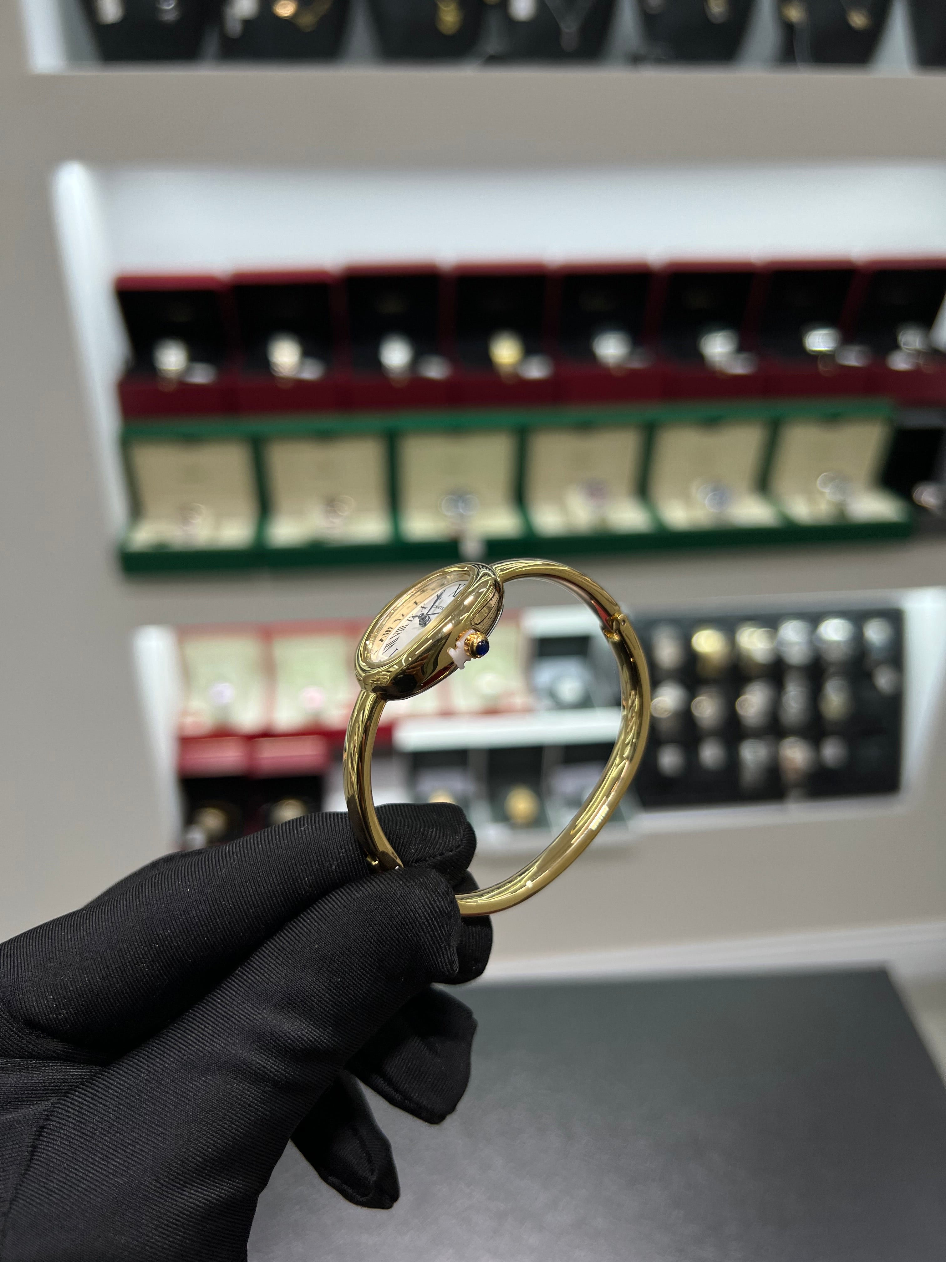 CARTIĖR BAIGNOIRĖ GOLD STEEL