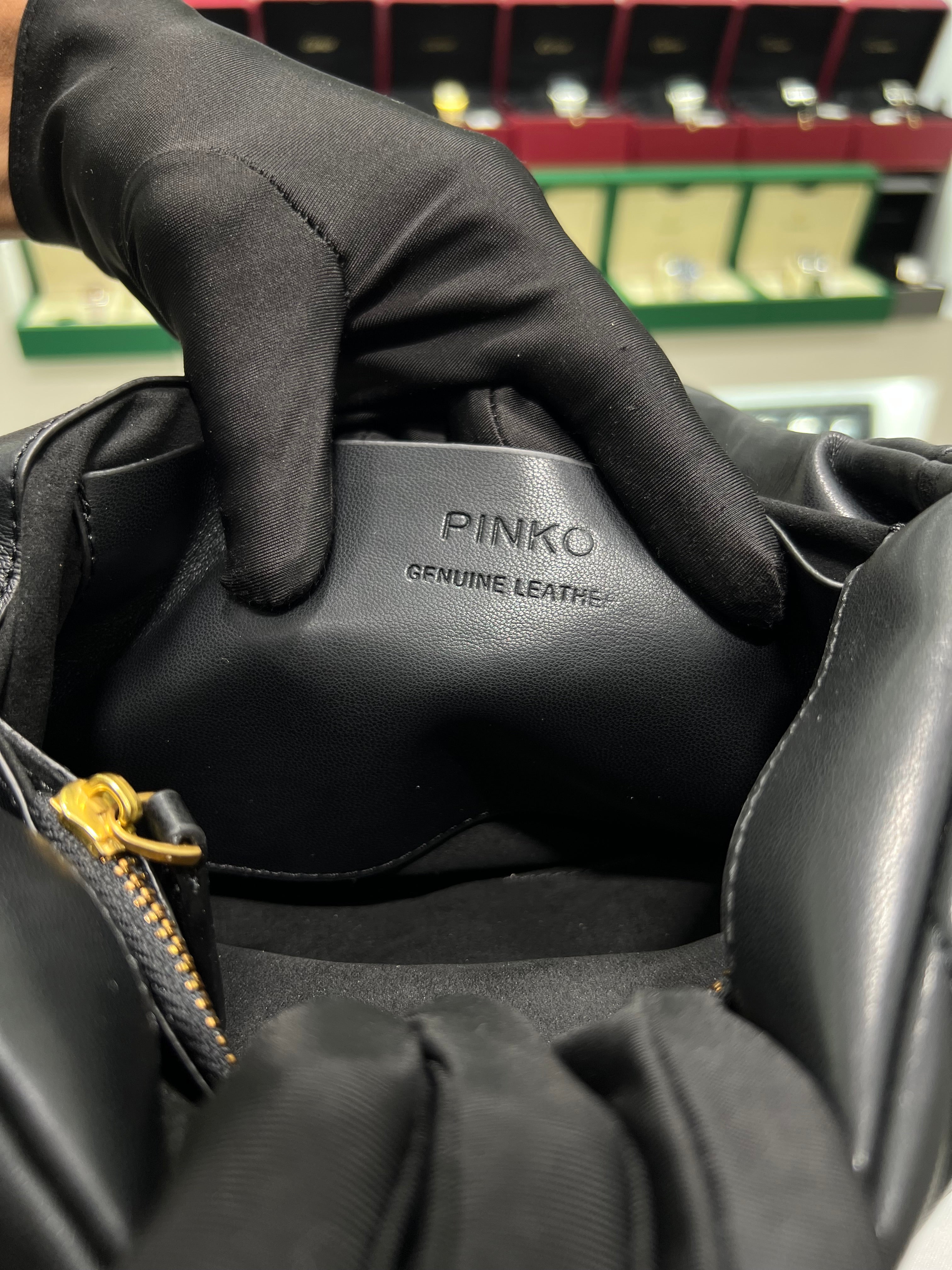 PINKŌ CLASSIC LOVE BAG PUFF MAXI QUILT