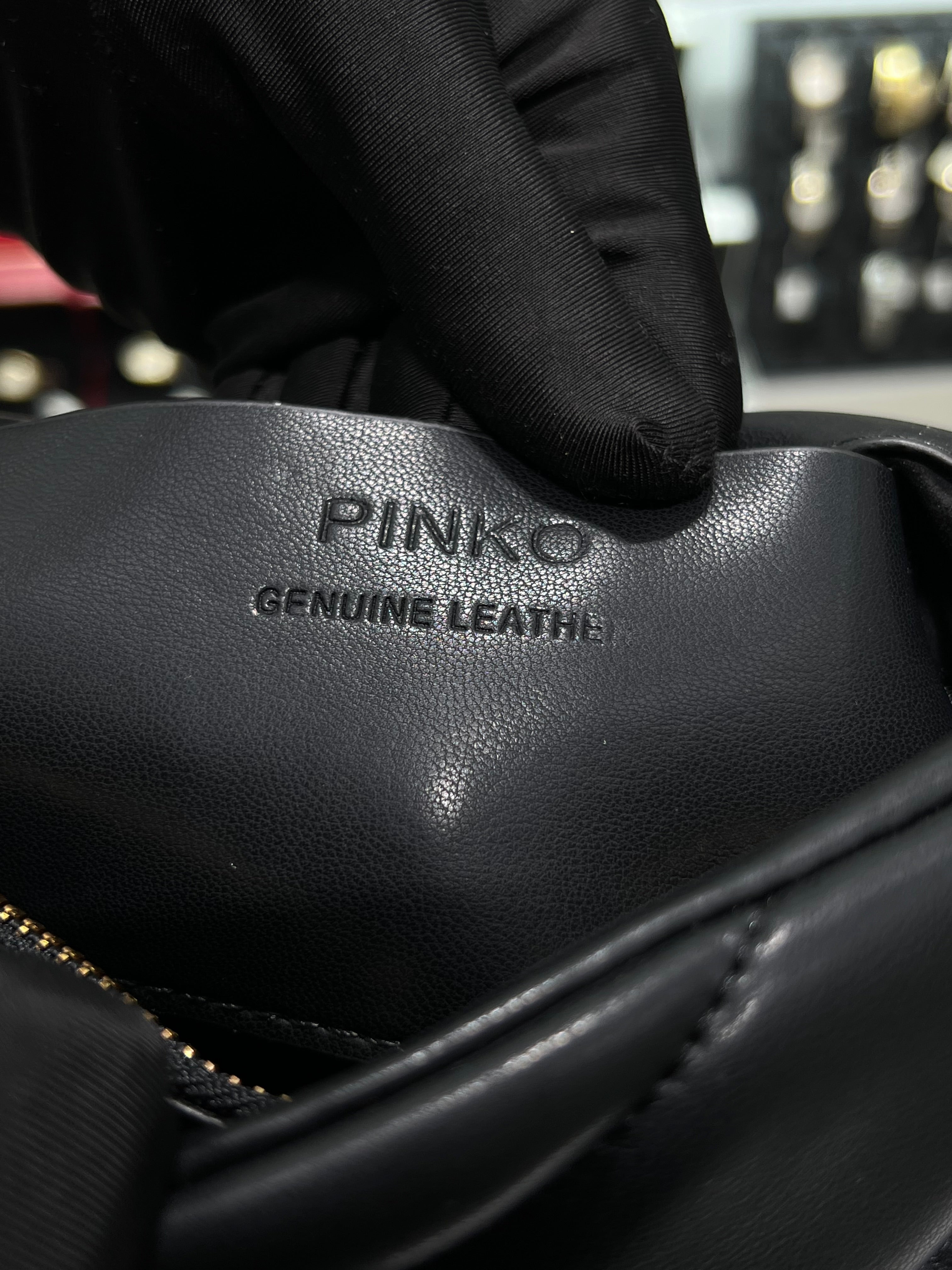 PINKŌ MINI LOVE BAG PUFF MAXI QUILT