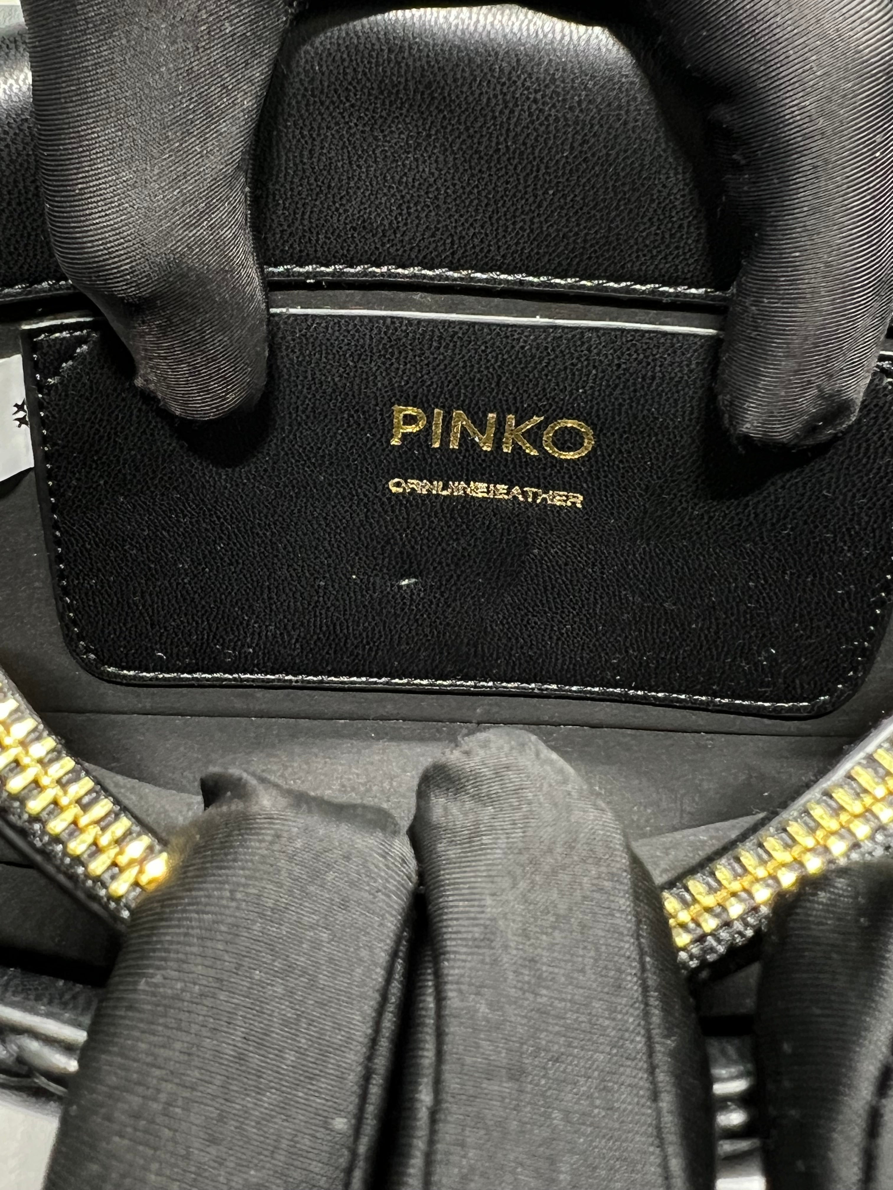 PINKŌ MINI LOVE BAG ONE CHEVRON