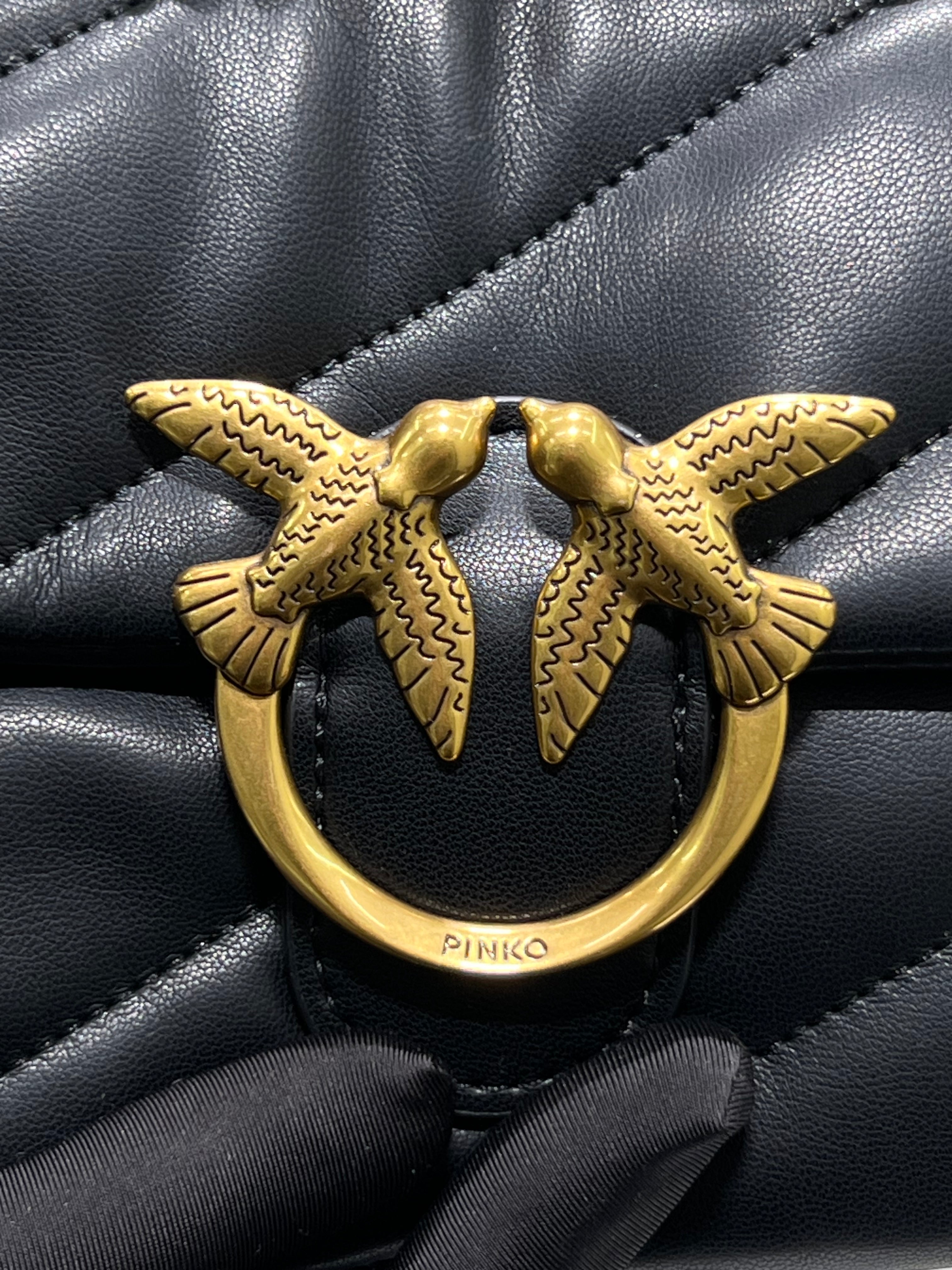 PINKŌ MINI LOVE BAG PUFF MAXI QUILT