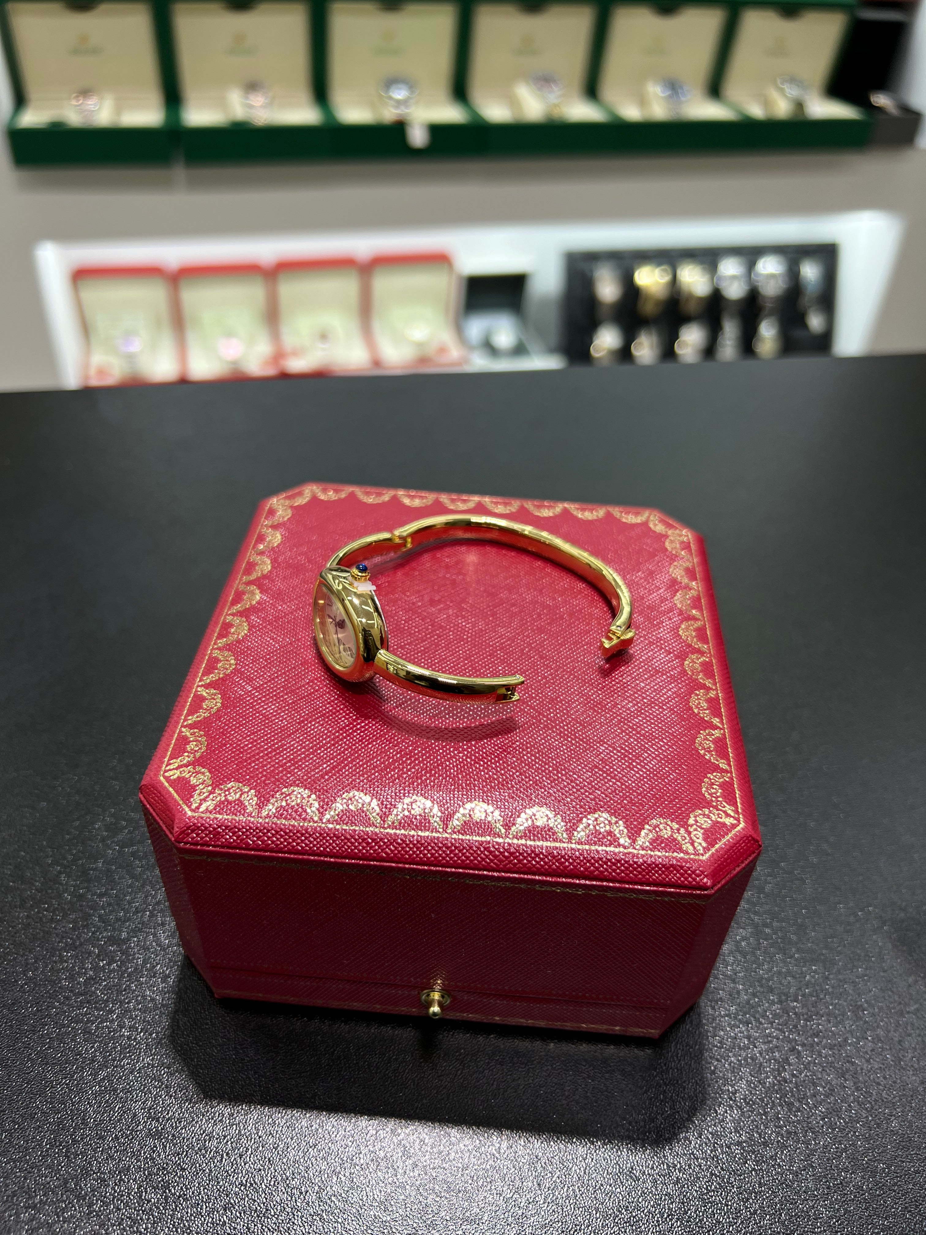 CARTIĖR BAIGNOIRĖ GOLD STEEL